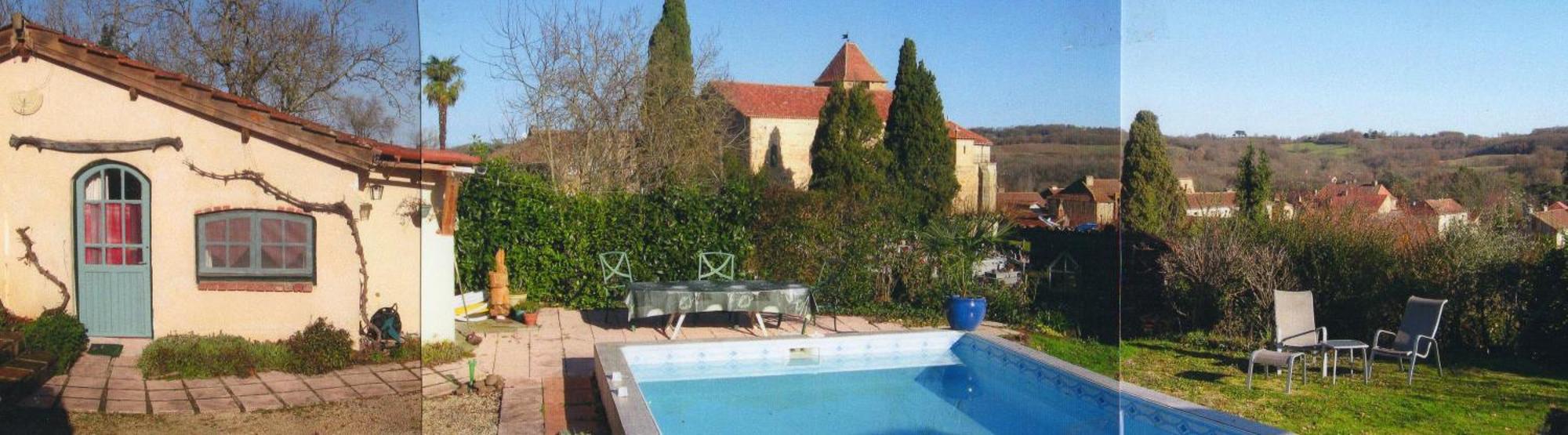 Chambre D'Hotes Oeuil De Bouc Madiran Exterior foto